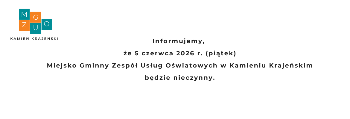 MGZUO nieczynne 5.06.2026